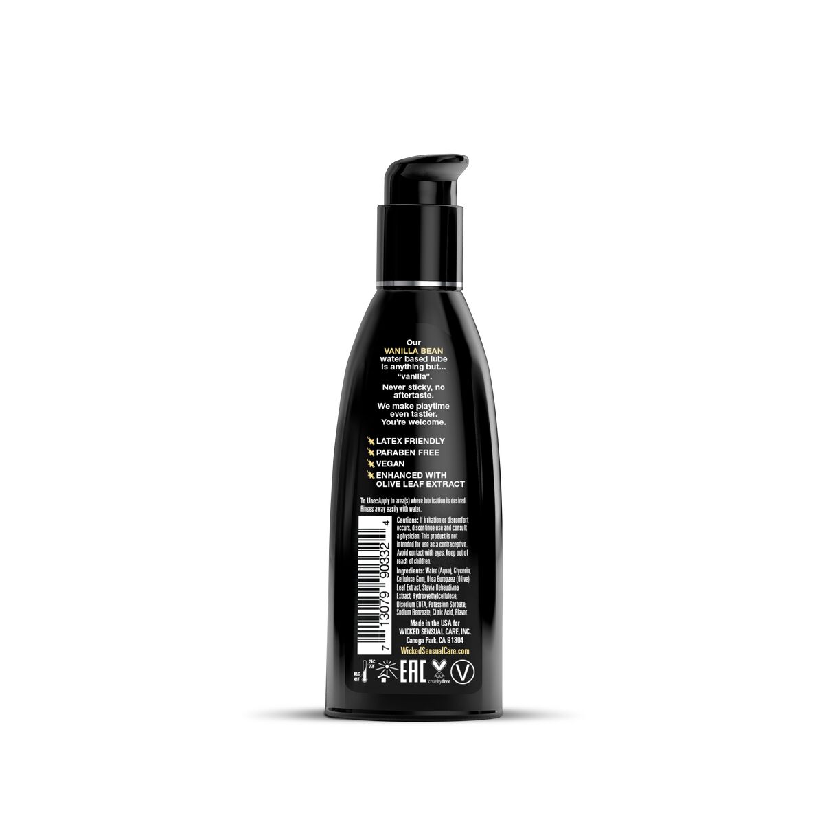 Gleitmittel Wicked Sensual Care Vanilla Bean 60 ml